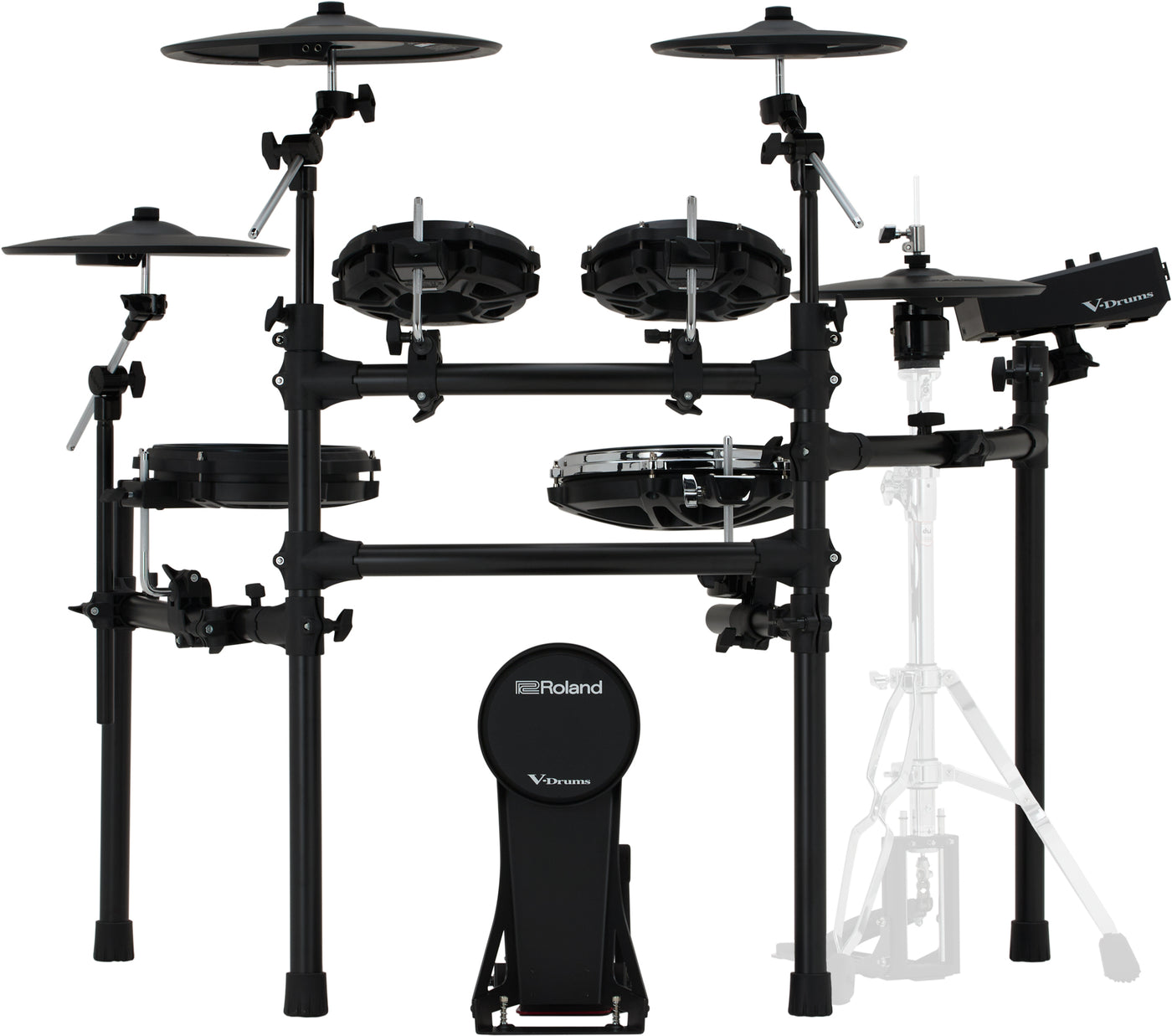 Roland TD513 V-Drums Digital Drum Kit with Hardware & Accessories