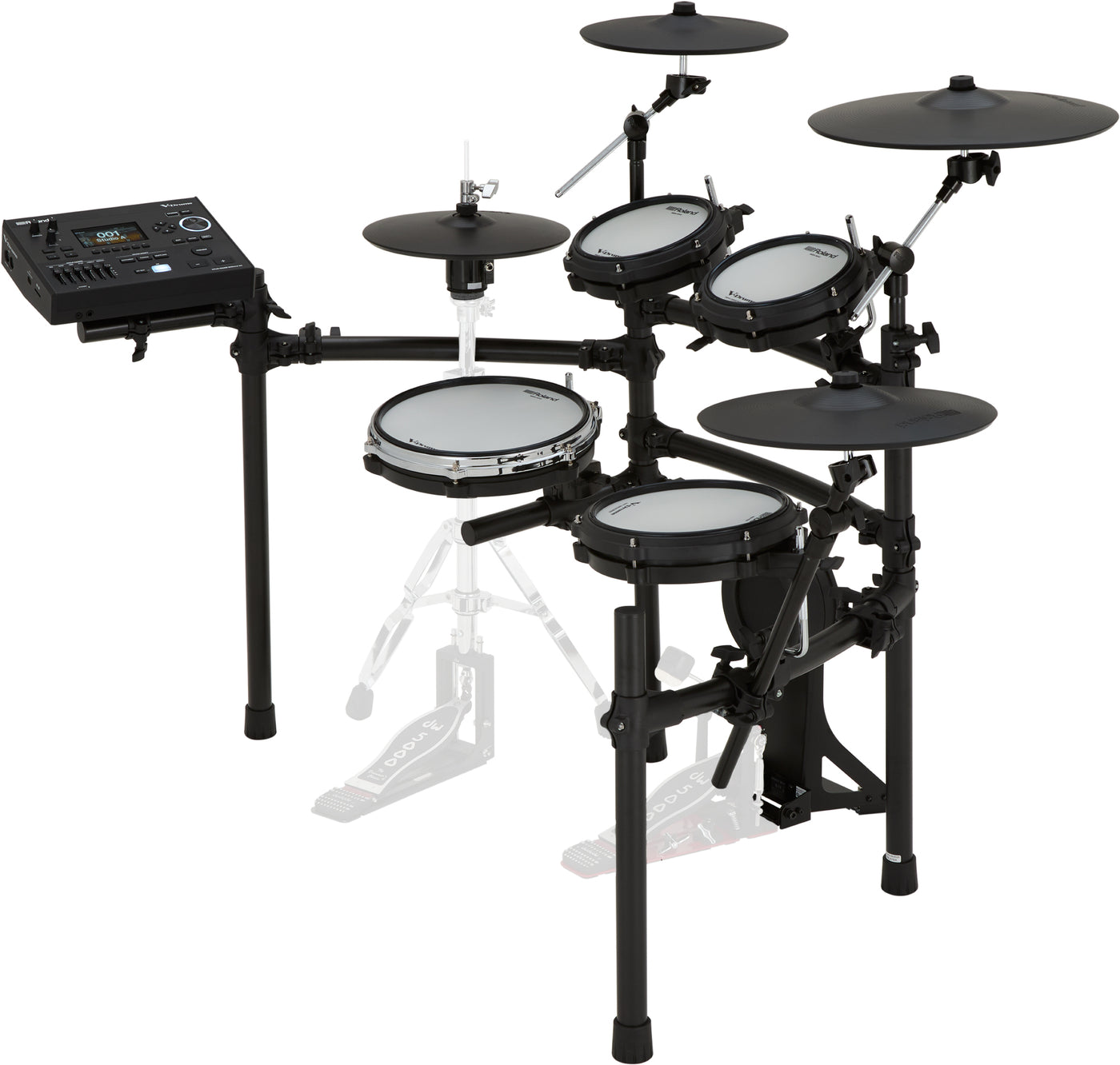 Roland TD513 V-Drums Digital Drum Kit with Hardware & Accessories