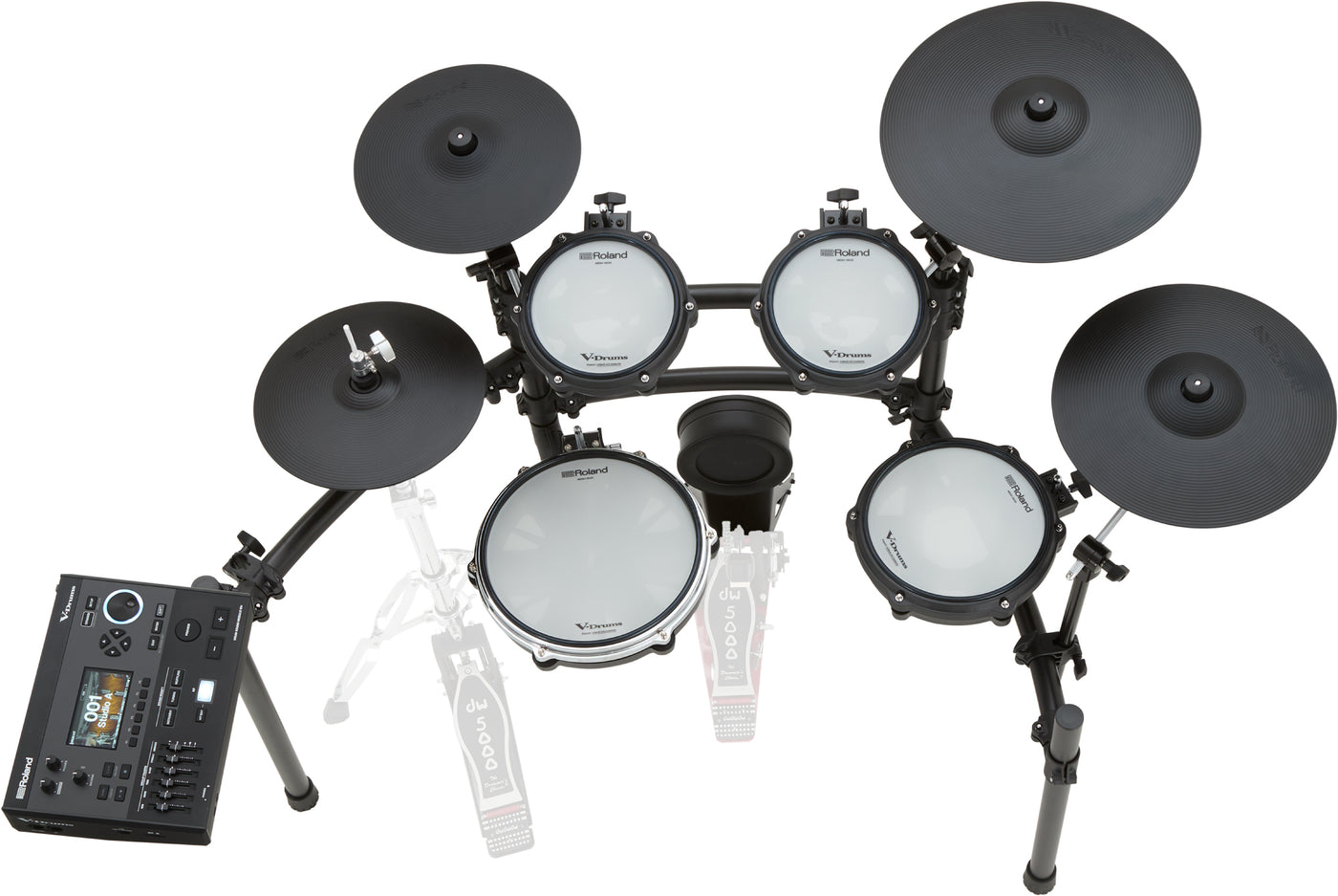Roland TD513 V-Drums Digital Drum Kit with Hardware & Accessories