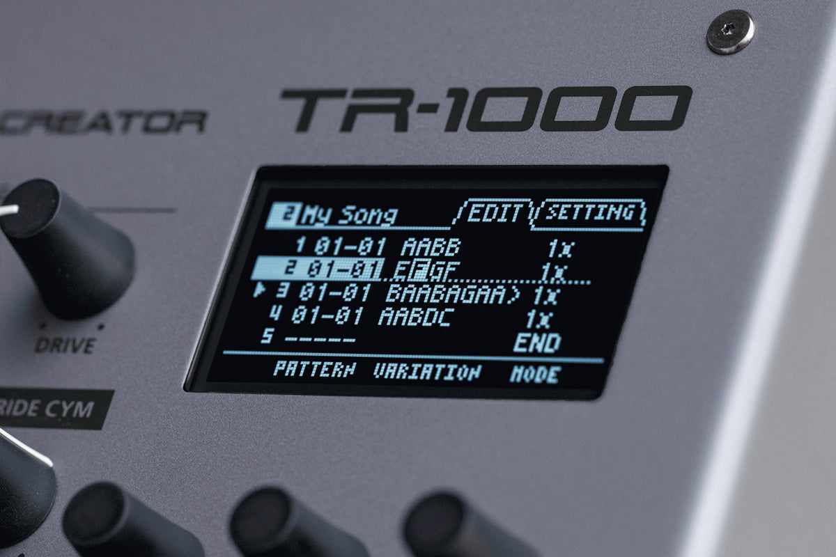Roland TR-1000 Composer with Sample Playback