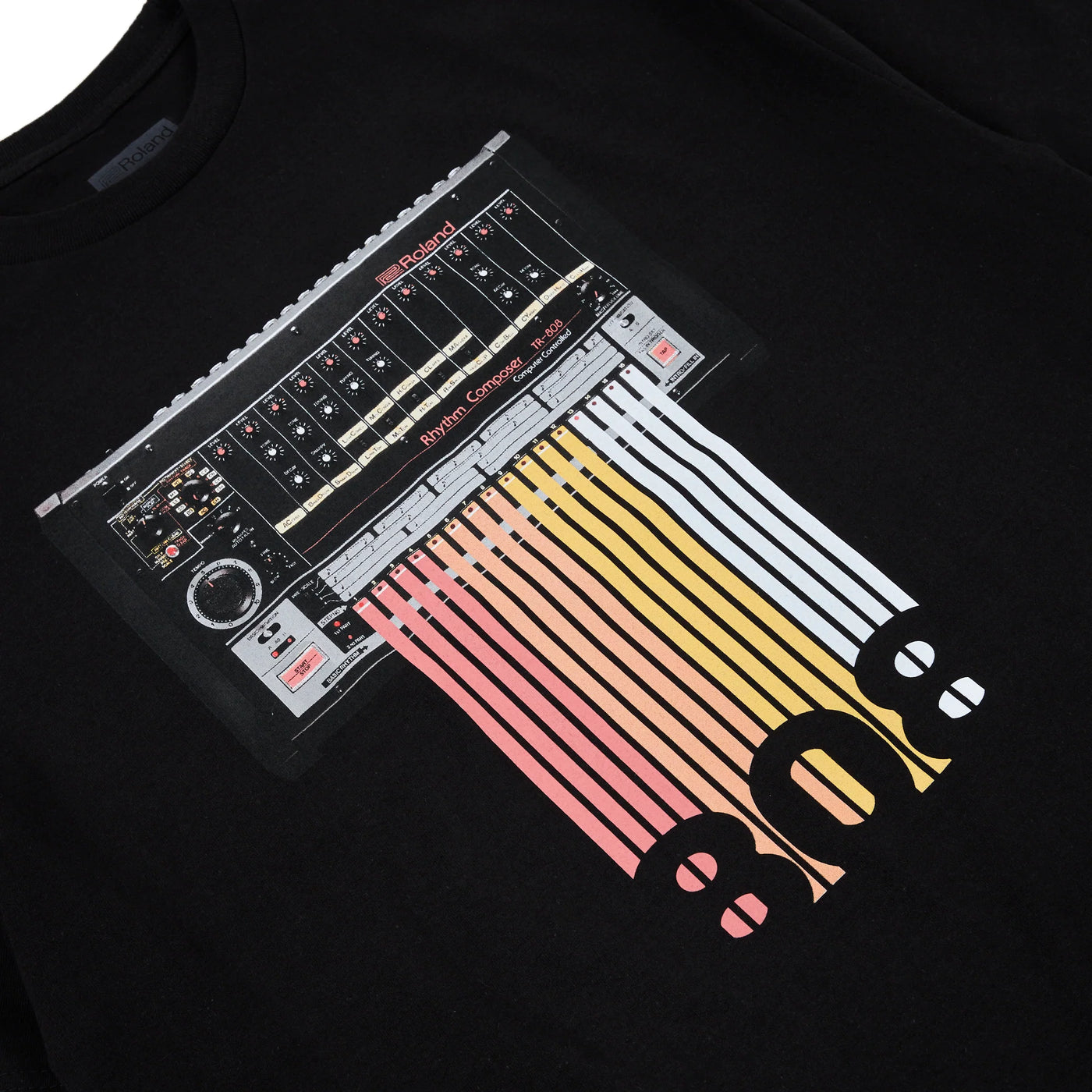 Roland TR-808 Machine Stripes T-Shirt