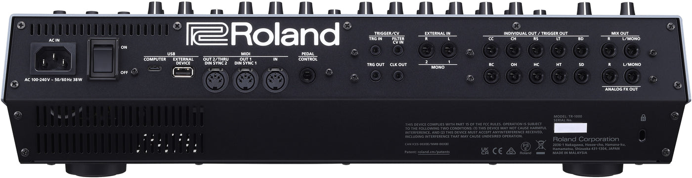 Roland TR-1000 Composer with Sample Playback