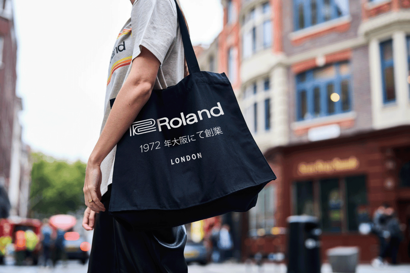Roland Kanji Tote Bag, 2025