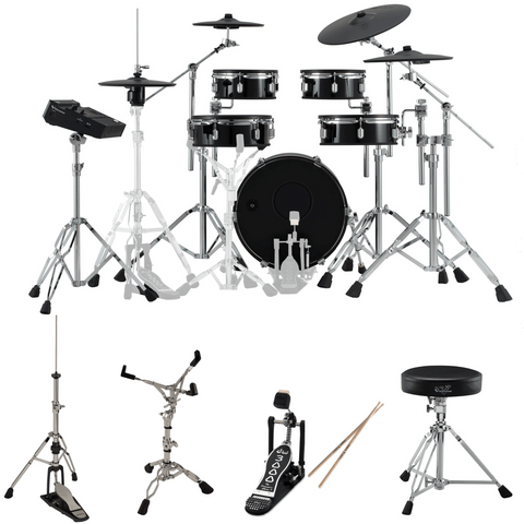 Roland VAD316 V-Drums Acoustic Design Digital Drum Kit with Hardware & Accessories