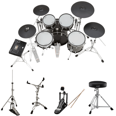 Roland VAD516 V-Drums Acoustic Design Digital Drum Kit with Hardware & Accessories