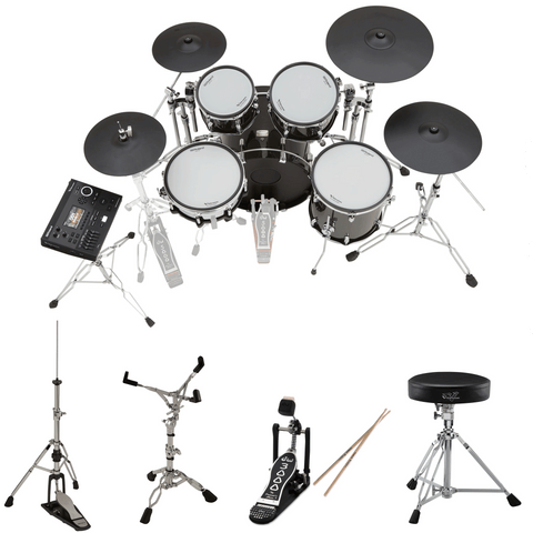 Roland VAD516 V-Drums Acoustic Design Digital Drum Kit with Hardware & Accessories