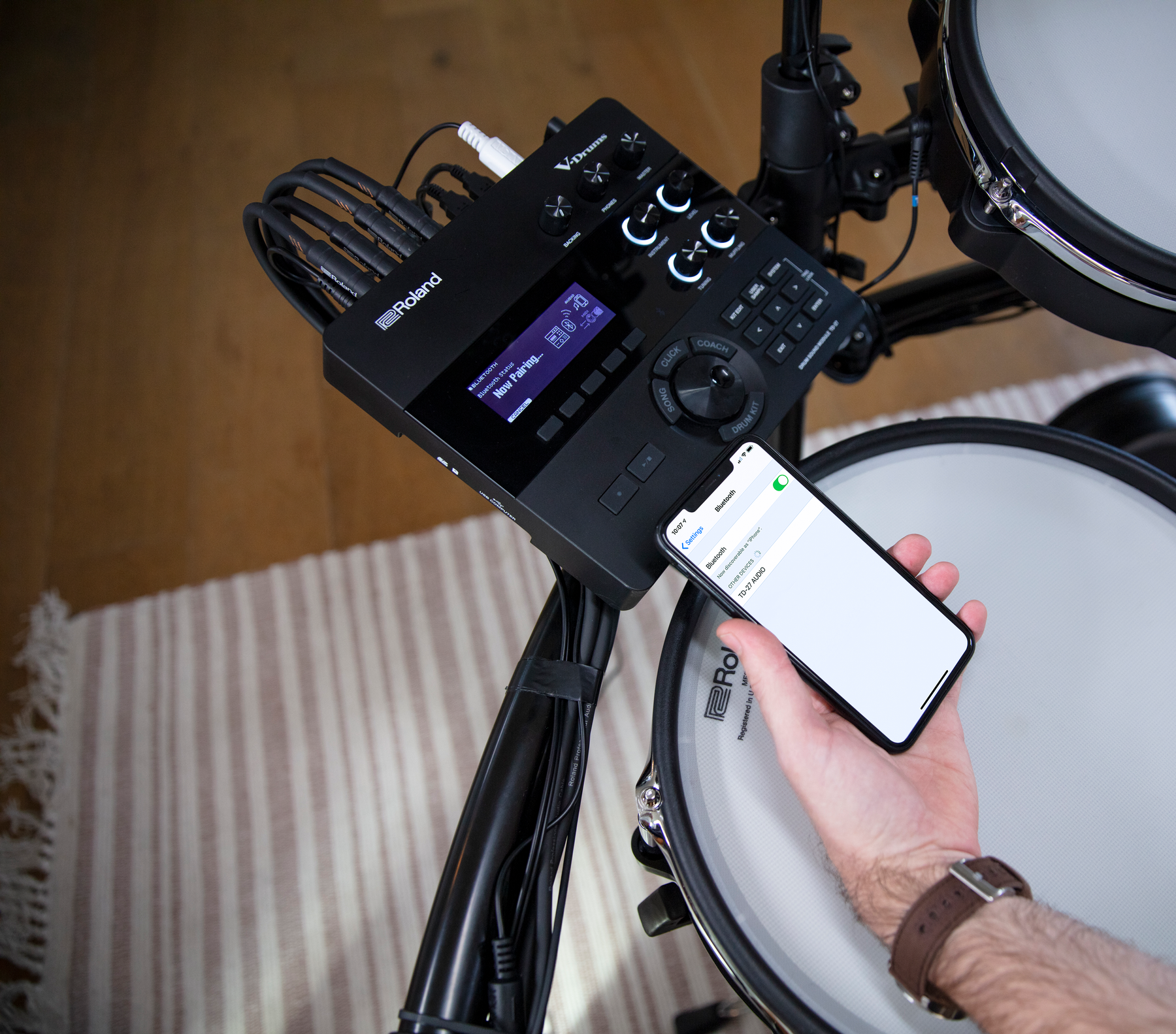 Roland v drums discount bluetooth