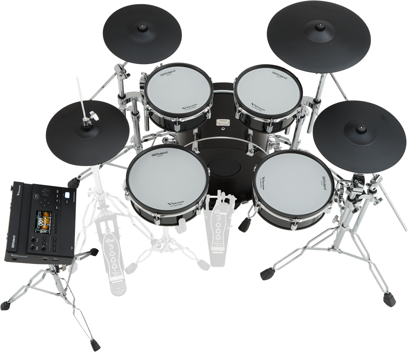Roland VAD316 V-Drums Acoustic Design Digital Drum Kit with Hardware & Accessories