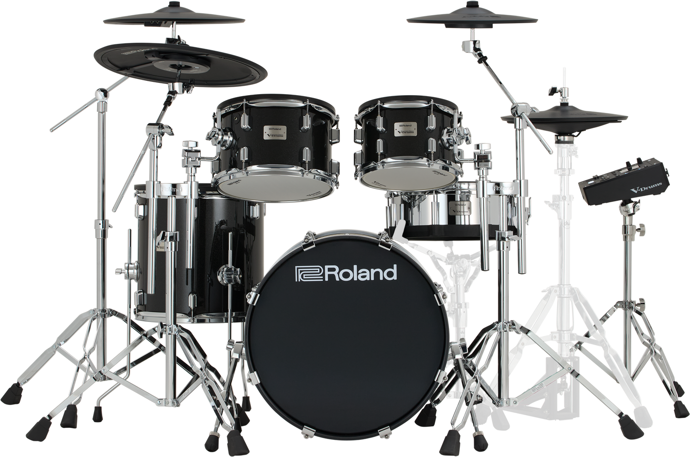 Roland VAD516 V-Drums Acoustic Design Digital Drum Kit with Hardware & Accessories