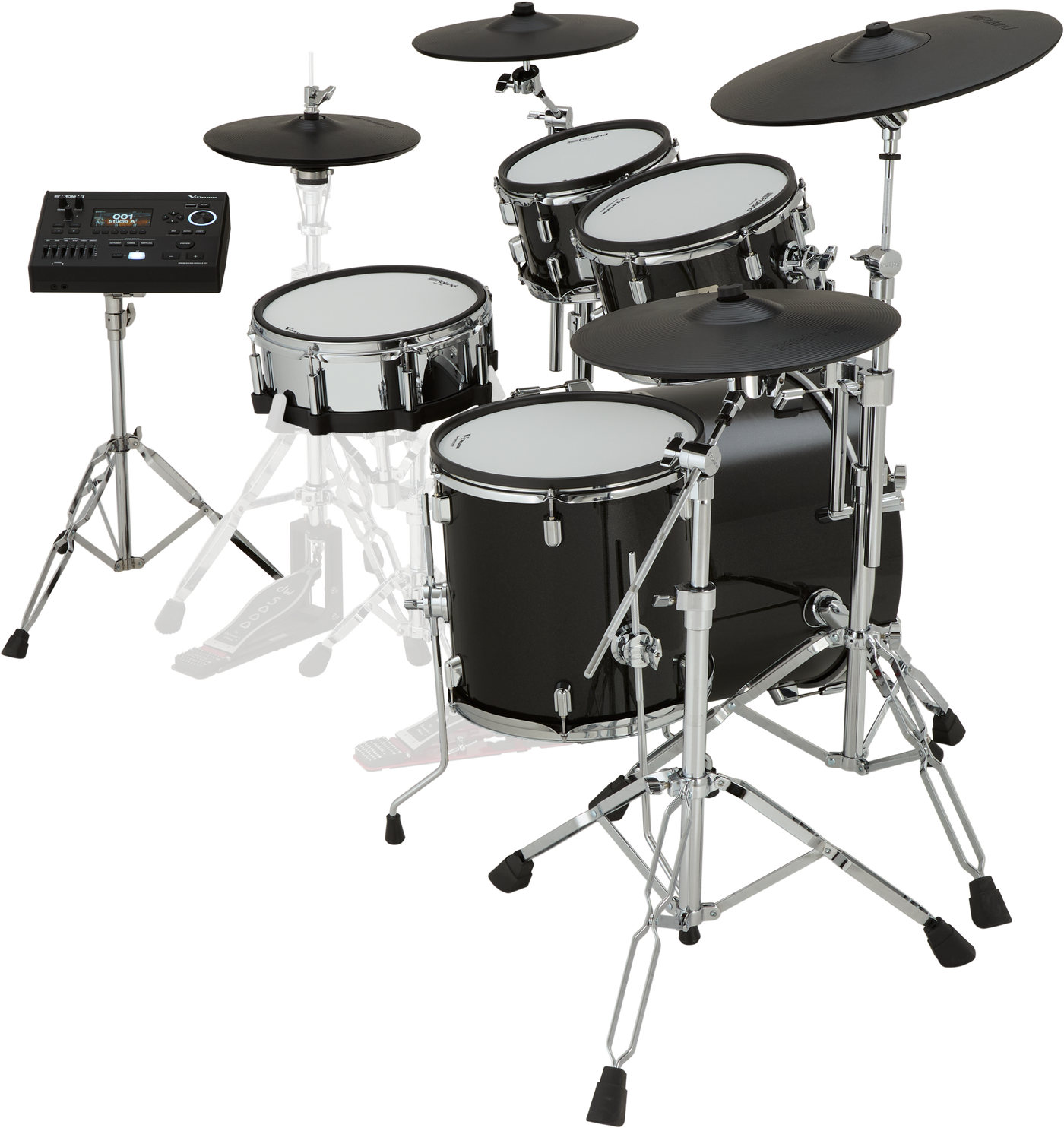 Roland VAD516 V-Drums Acoustic Design Digital Drum Kit with Hardware & Accessories