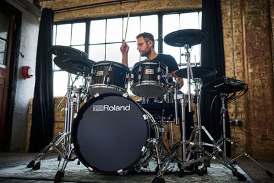 Roland VAD516 V-Drums Acoustic Design Digital Drum Kit with Hardware & Accessories