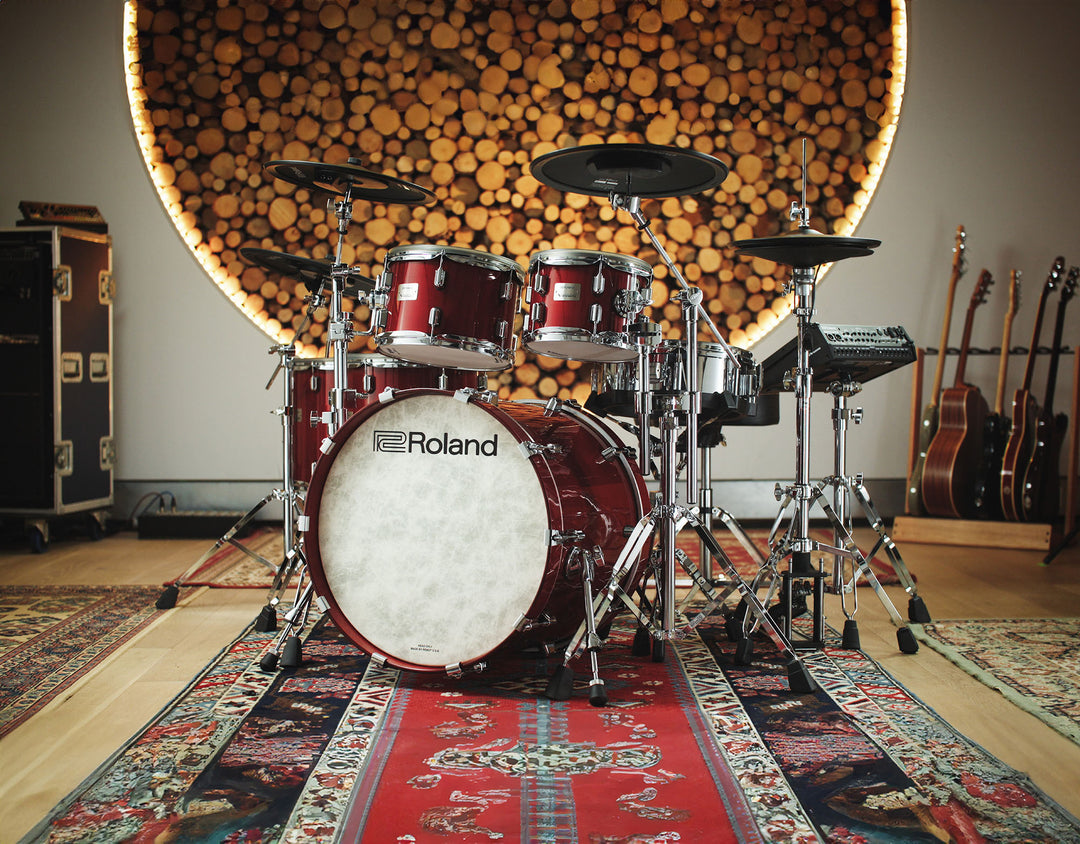Roland VAD716-GC V-Drums Acoustic Design Kit (Gloss Cherry