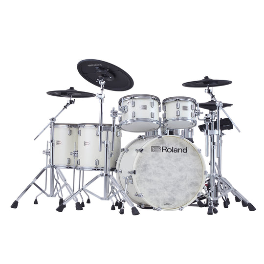 Roland VAD716-PW V-Drums Acoustic Design Kit (Pearl White