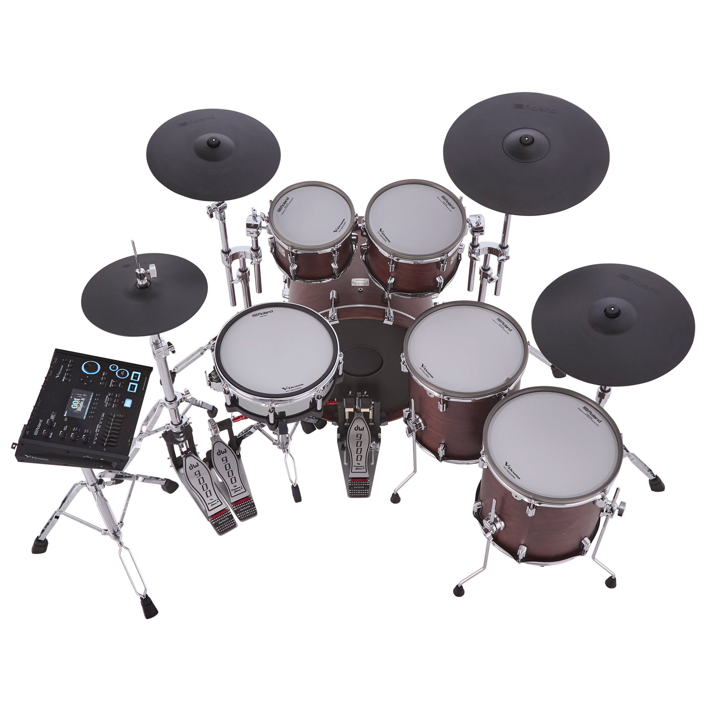 Roland VAD716-SW V-Drums Acoustic Design Kit (Satin Walnut)