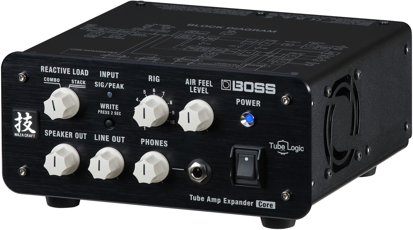 BOSS W-TAE CORE Waza Desktop Load Box and Attenuator for Valve Amps