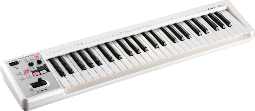 Meomeo 様【 2台セット‼︎】Roland A-49 White MIDI Roland A-49-WH MIDI Controller Keyboard, 49 keys (White) – Roland
