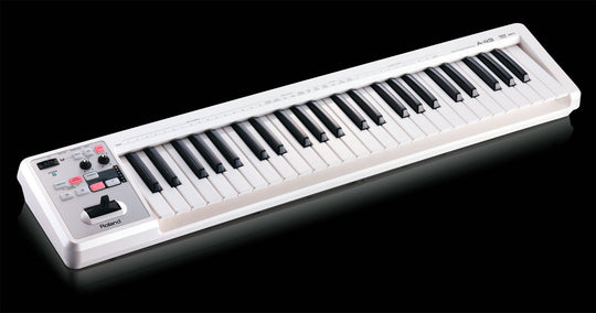 Roland A-49-WH MIDI Controller Keyboard, 49 keys (White