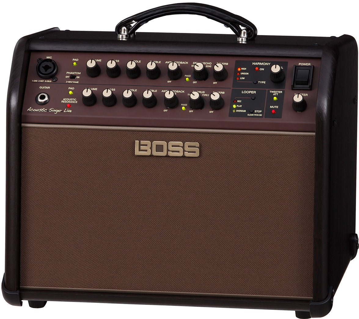 BOSS ACS-LIVE 60 Watt Acoustic Singer Live  Combo