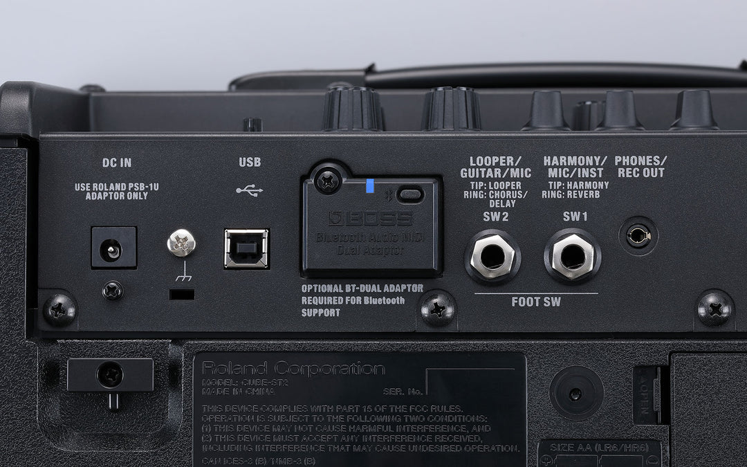 BOSS BT-DUAL Bluetooth Audio MIDI Dual Adaptor – Roland Store London
