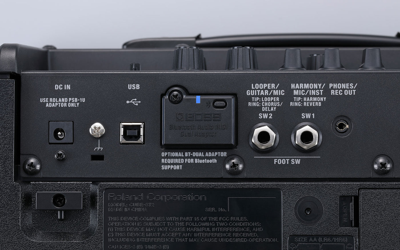 BOSS BT-DUAL Bluetooth Audio MIDI Dual Adaptor