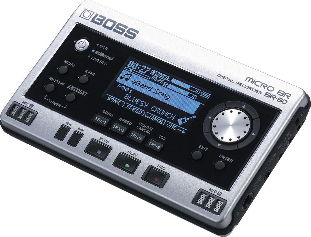 配信機器・PA機器・レコーディング機器 BOSS BR-80 BOSS BR-80 Pocket Size 8 Track Digital Recorder – Roland Store London