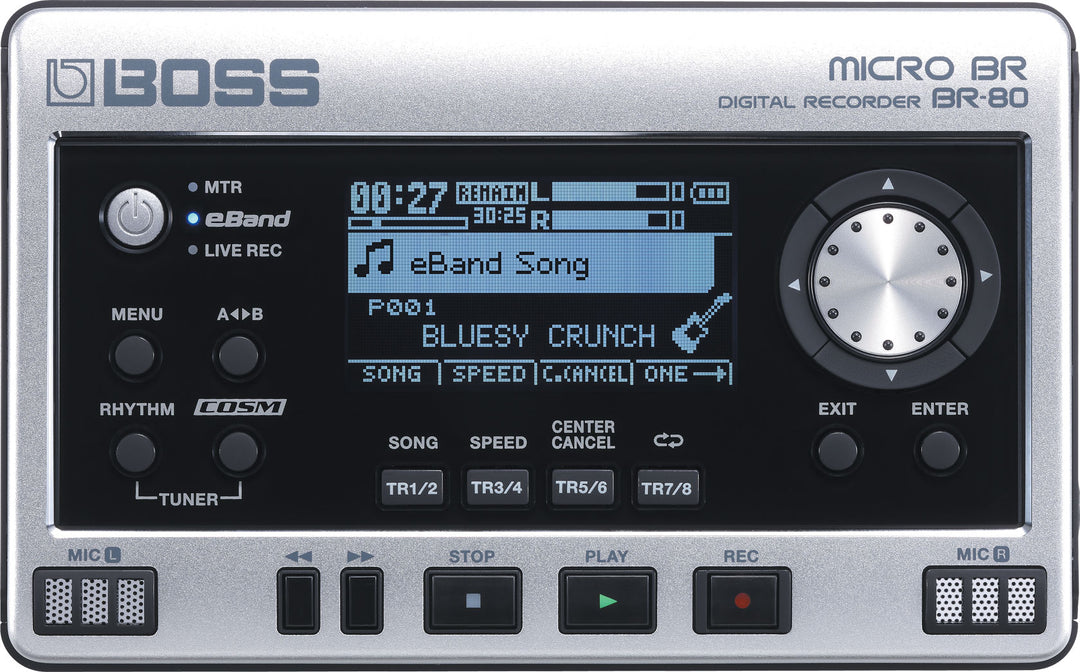 BOSS BR-80 Pocket Size 8 Track Digital Recorder – Roland Store London