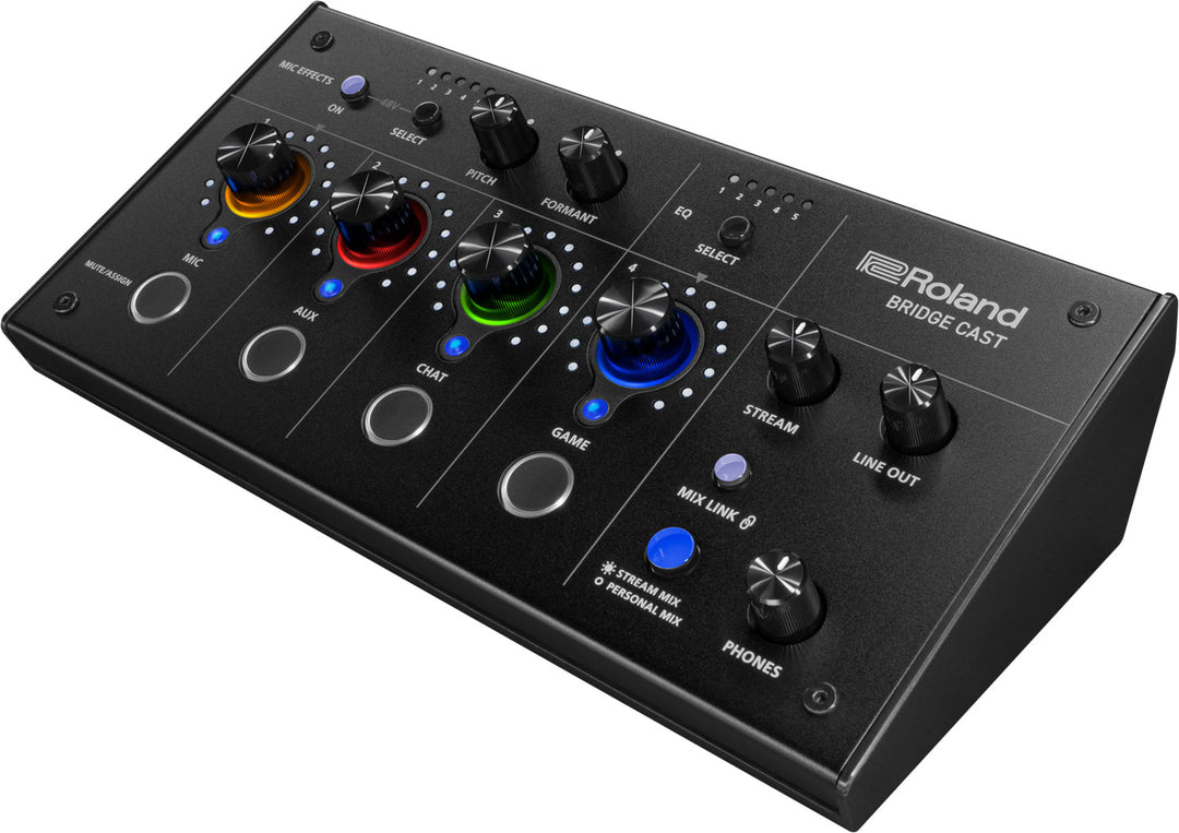 Roland BRIDGE CAST 完美品 Roland BRIDGECAST Gaming Mixer for Streaming – Roland Store London