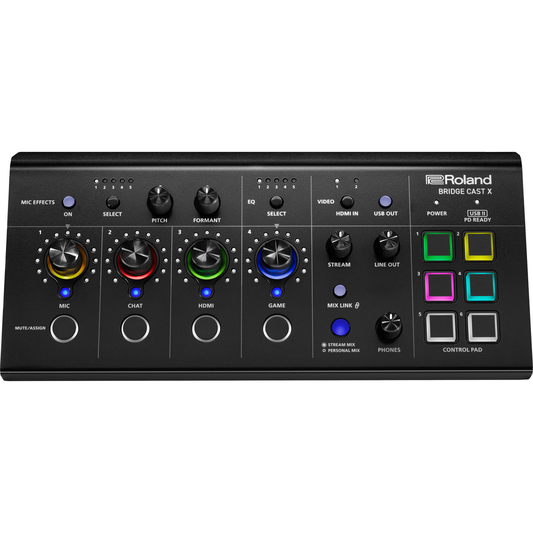 Roland BRIDGECAST-X Streaming Mixer – Roland Store London