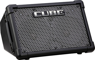 Roland CUBE-STEX 25W + 25W Stereo Battery Powered PA with COSM (Black)