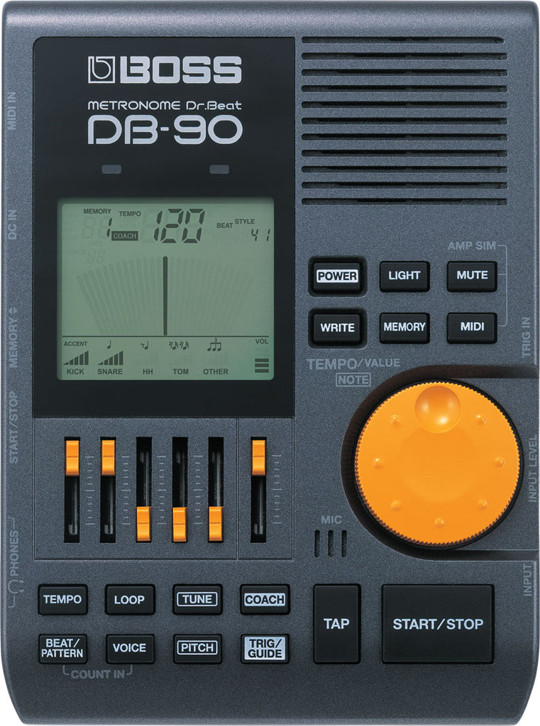 BOSS DB-90 Metronome & Practice Aid with Memory Function & MIDI