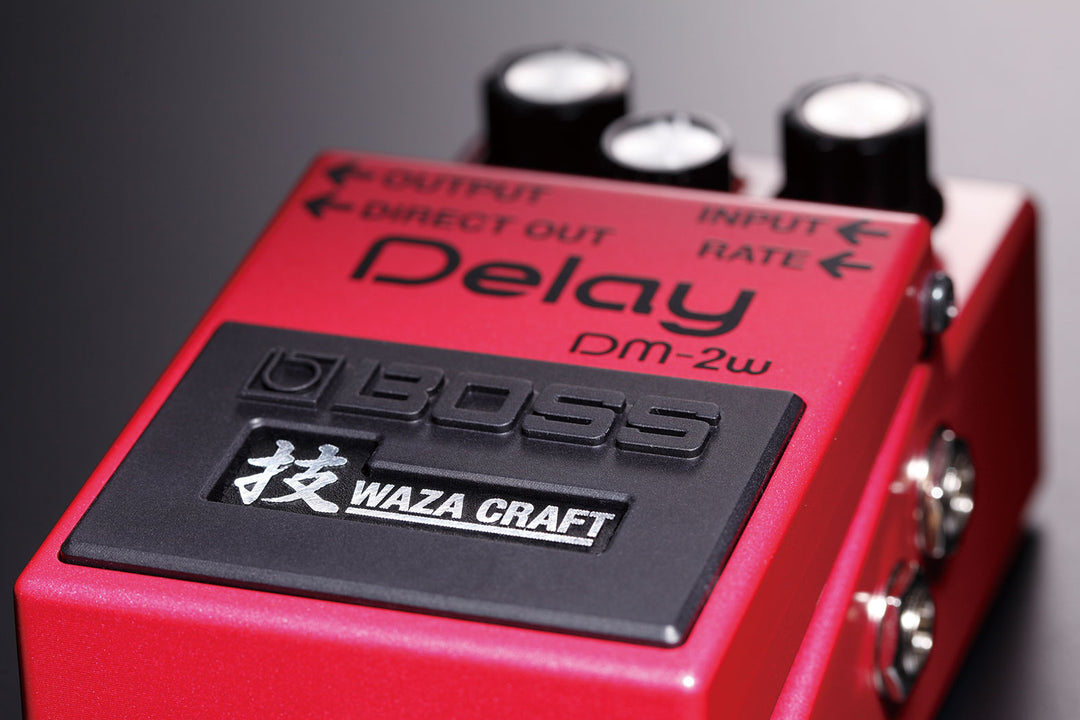 boss analog delay pedal BOSS DM-2W Waza Craft Bucket Brigade Analog Delay Pedal – Roland Store London