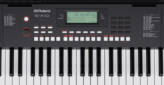 Roland E-X10 Arranger Keyboard – Roland Store London