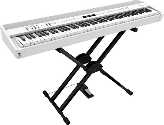 Roland FP-90X-WH Digital Piano (White) with KSC-90 & KPD-90