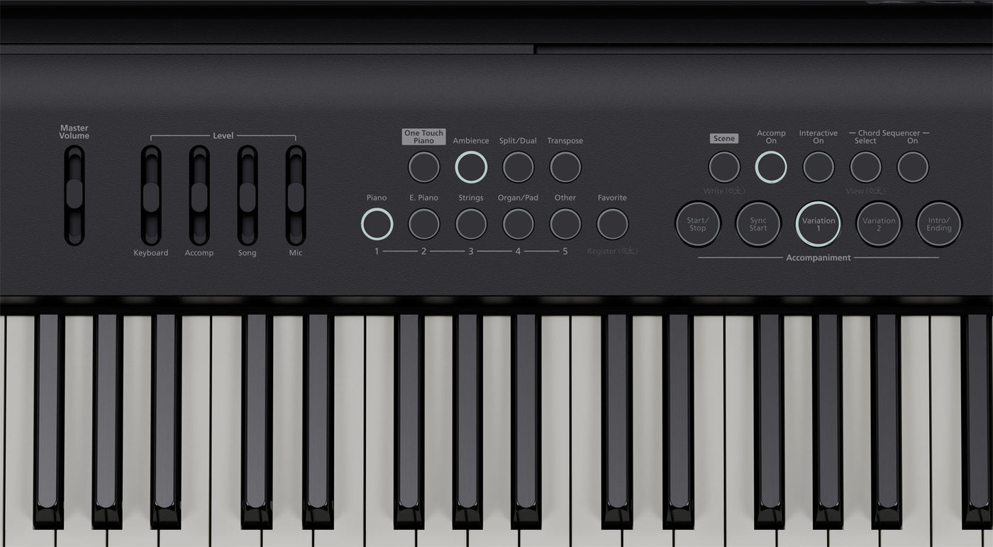 Roland FP-E50-BK Portable Piano with Accompaniments