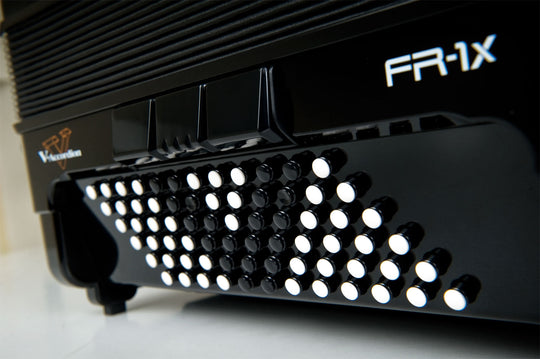 Roland FR-1X BK V-Accordion (Black, with Keys) – Roland Store London