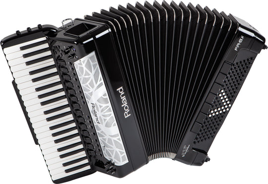 Roland FR-8X-BK V-Accordion (Black, with Keys) – Roland Store London