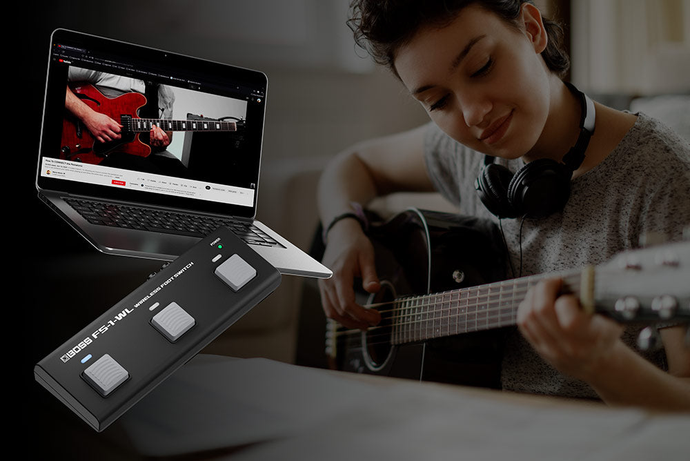 BOSS FS-1-WL Wireless 3 Button Footswitch – Roland Store London