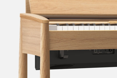 Roland KF-10-KO Artisan Digital Piano & Stool - Solid Wood Cabinet (Oak)