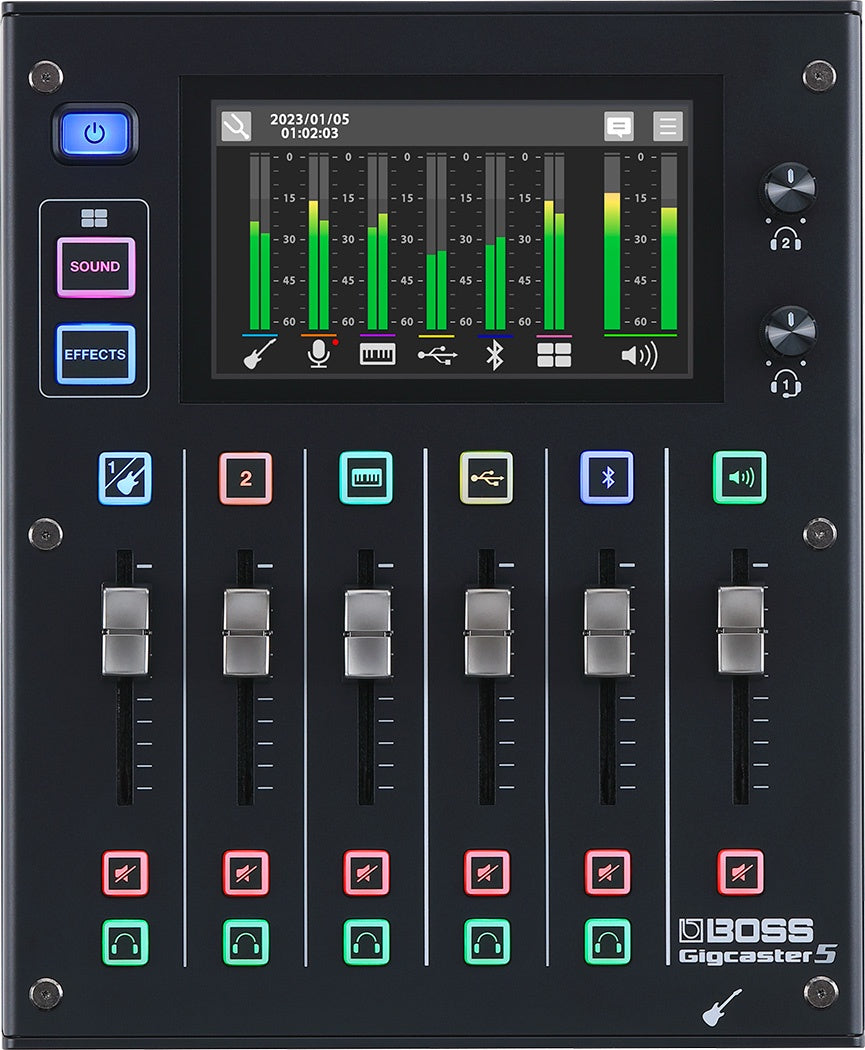 BOSS GCS-5 Gigcaster Audio Mixer