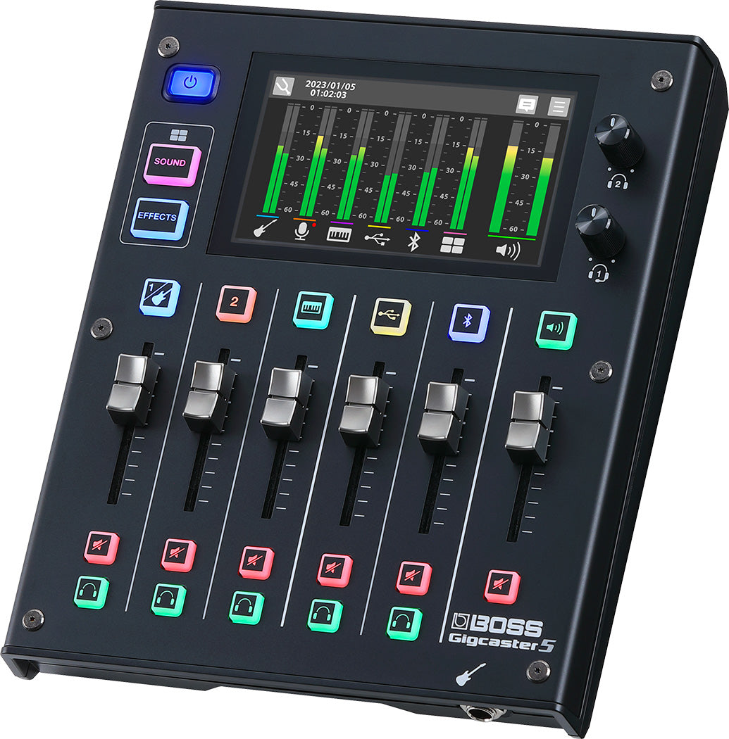 ギター BOSS GIGCASTER 5 GCS-5 BOSS GCS-5 Gigcaster Audio Mixer – Roland Store London