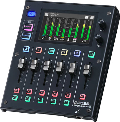 BOSS GCS-5 Gigcaster Audio Mixer