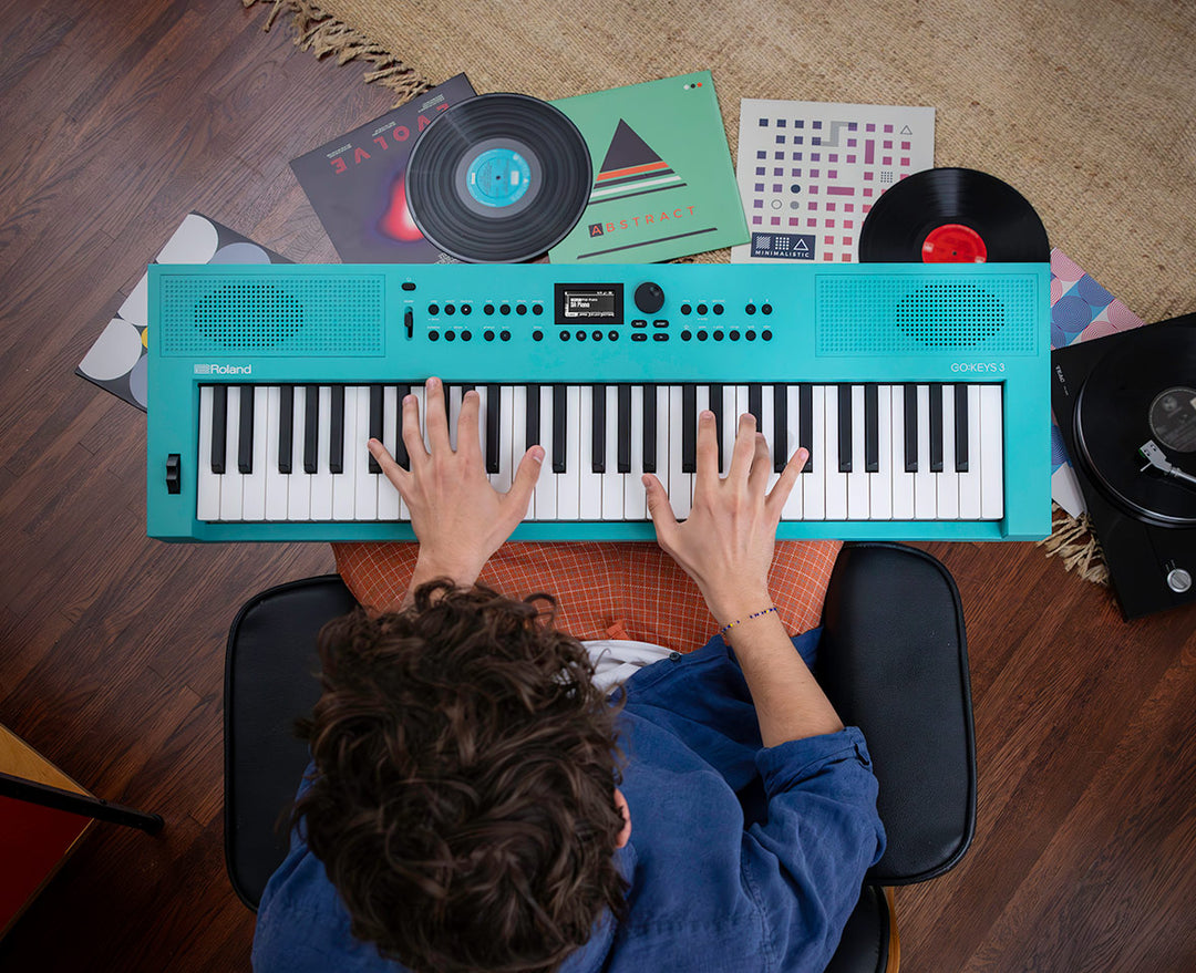 Roland GO:KEYS-3 Music Creation Keyboard (Turquoise) – Roland
