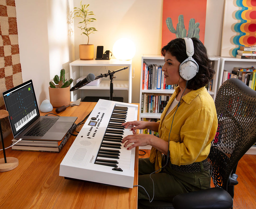 Roland GO:KEYS-5 Music Creation Keyboard (White) – Roland Store London