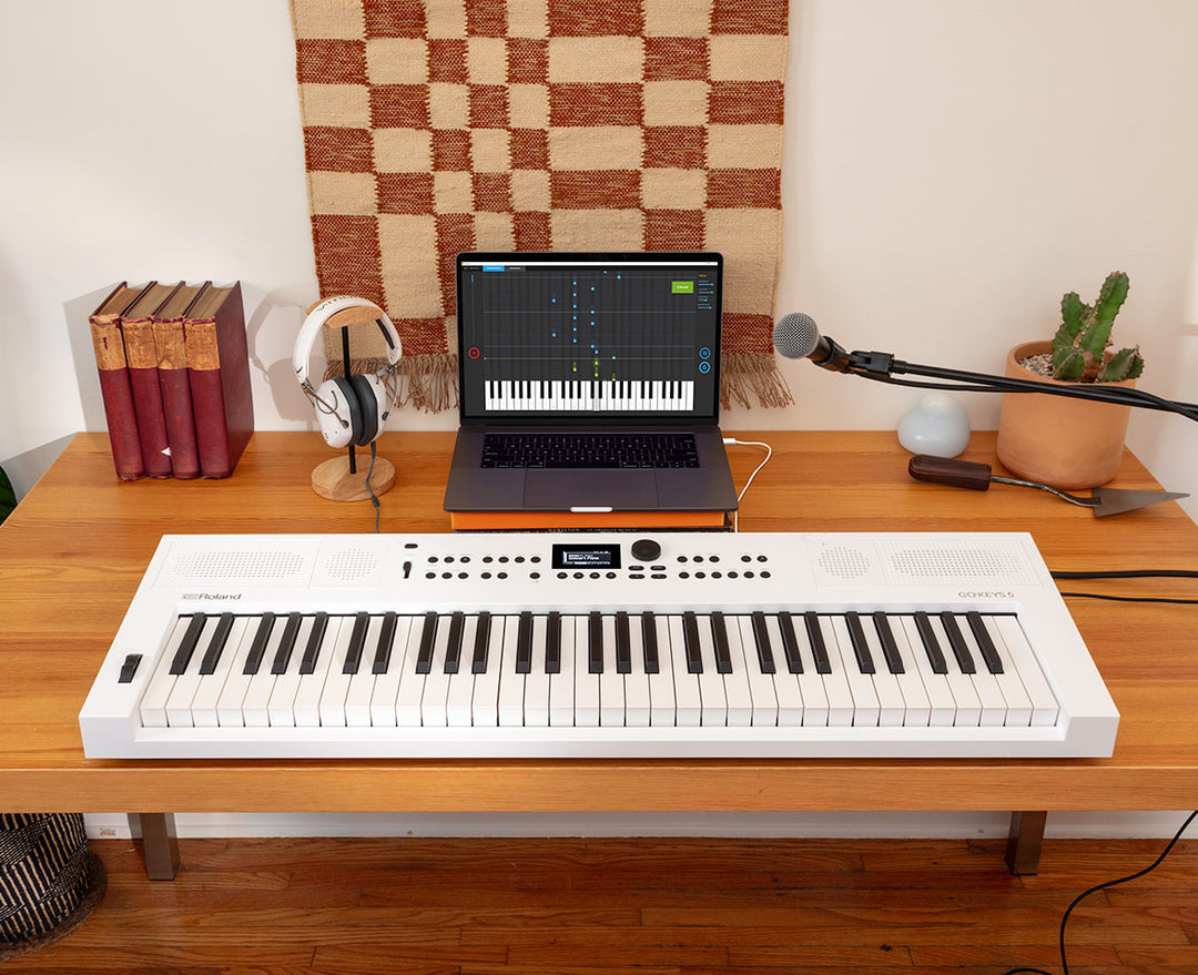 Roland GO:KEYS-5 Music Creation Keyboard (White) – Roland Store London