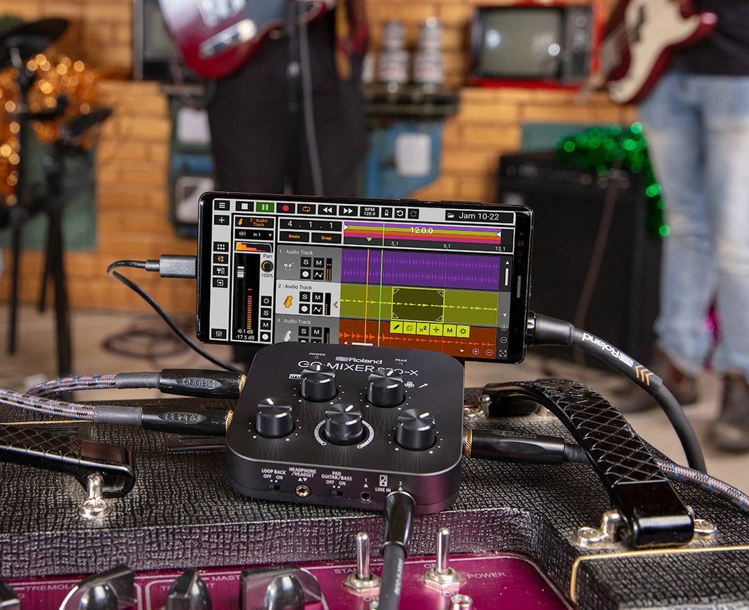 Roland GO:MIXER PX Compact Audio Mixer For Smartphones – Roland