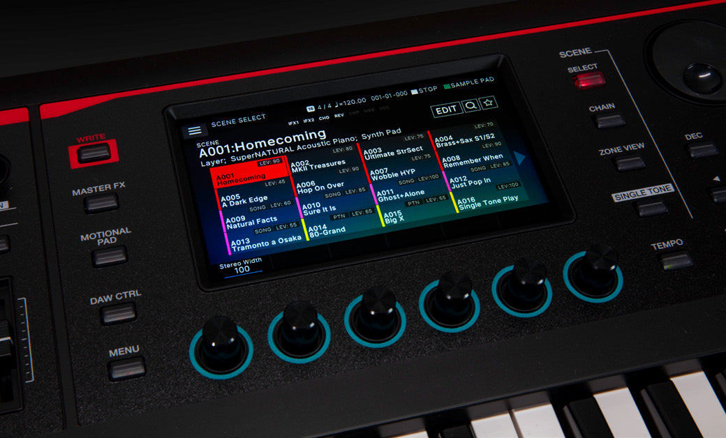 Roland FANTOM-08 Workstation 0-Series Synthesizer (88