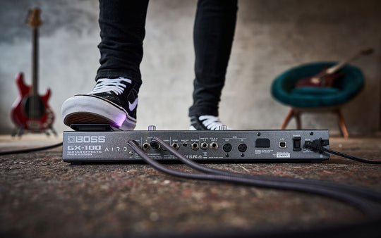 ギター BOSS GX100 BOSS GX-100 Guitar Effects Processor Pedal Black | Guitar Center