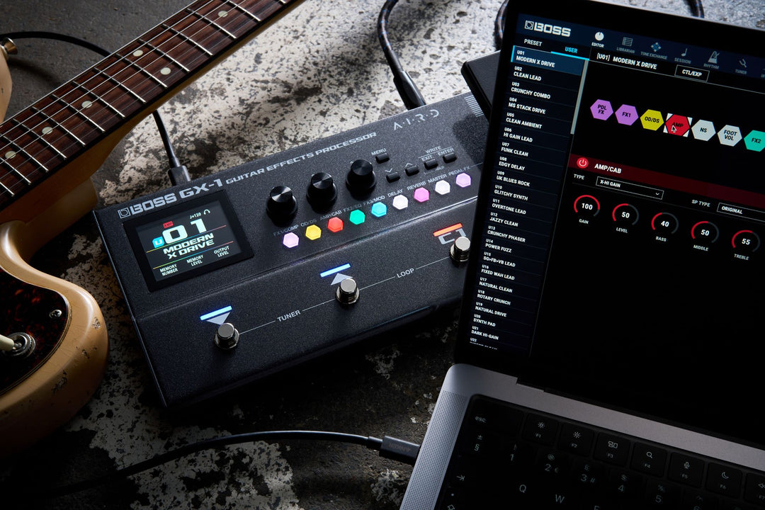 BOSS GX-1 Guitar Multi Effects Processor – Roland Store London