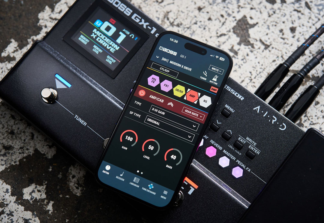 BOSS GX-1 Guitar Multi Effects Processor – Roland Store London