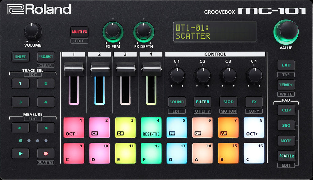 Roland MC-101 Groovebox – Roland Store London